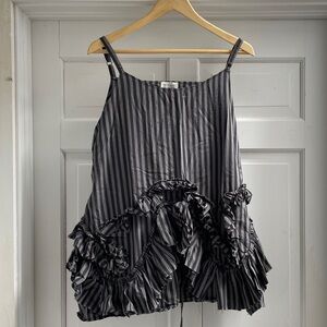 Krista Larson Ruffle Cami Tank Top